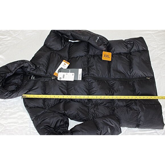 New Eddie Bauer - Luna Peak 550 FP Down Parka in Black - size XXL - Picture 11 of 12